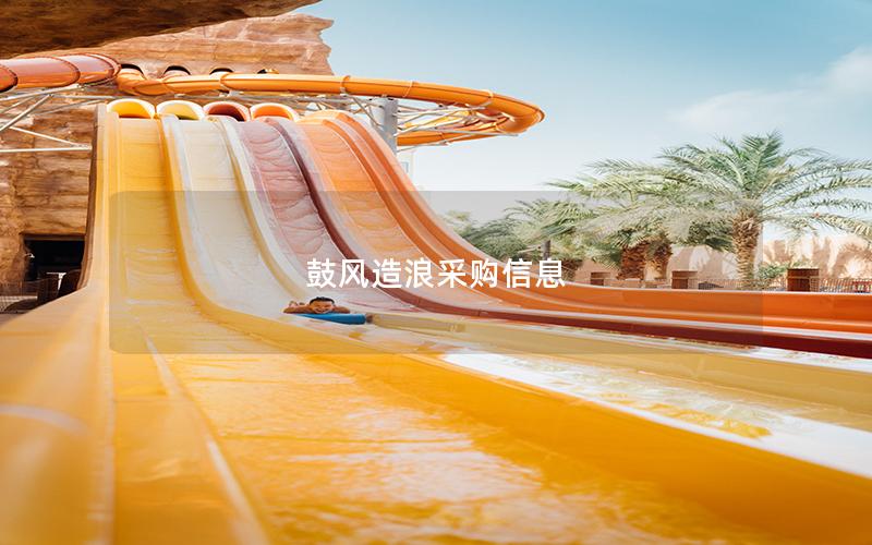 鼓風(fēng)造浪采購信息